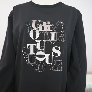 春のトップス プリントプル