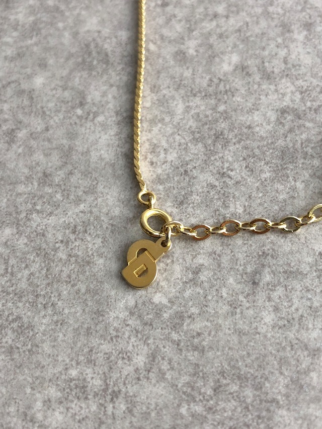 Christian Dior クリスチャン ディオール ネックレス ゴールド CD ストーン vintage ヴィンテージ オールド t77eyn