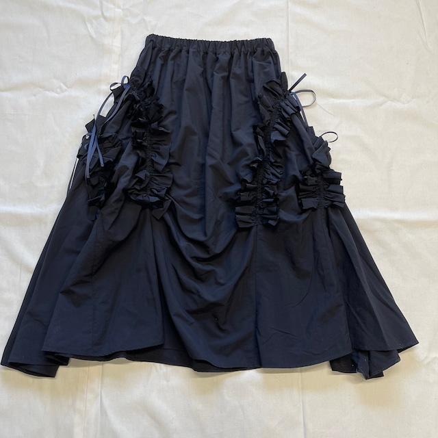 ［予約］nunuforme 大人サイズ(2)ドローストリングフリルスカート [11-nf18-717-025A]