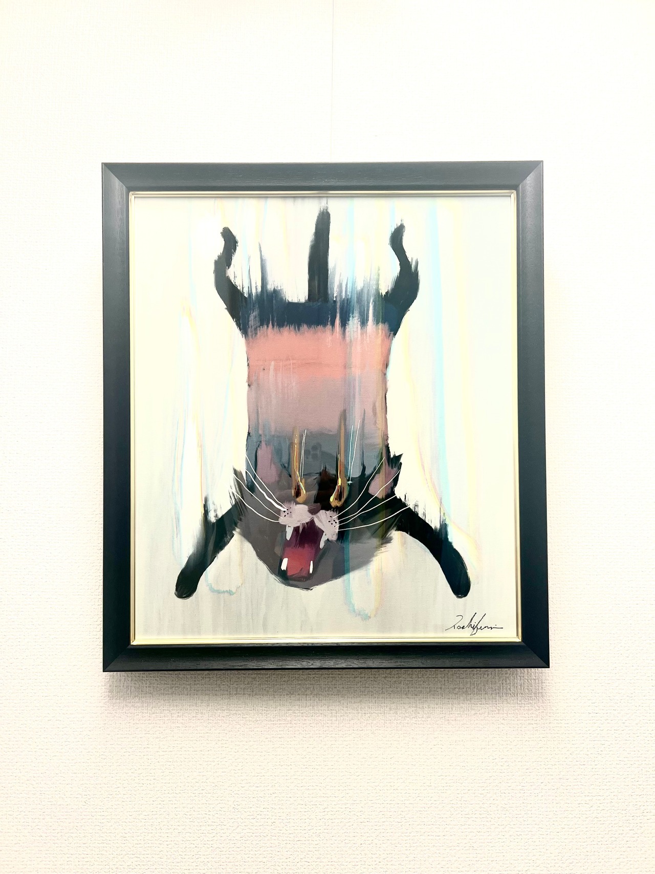 FallingCat(オチテルネコ)10号サイズ 数量限定Gicree複製絵画複製絵画