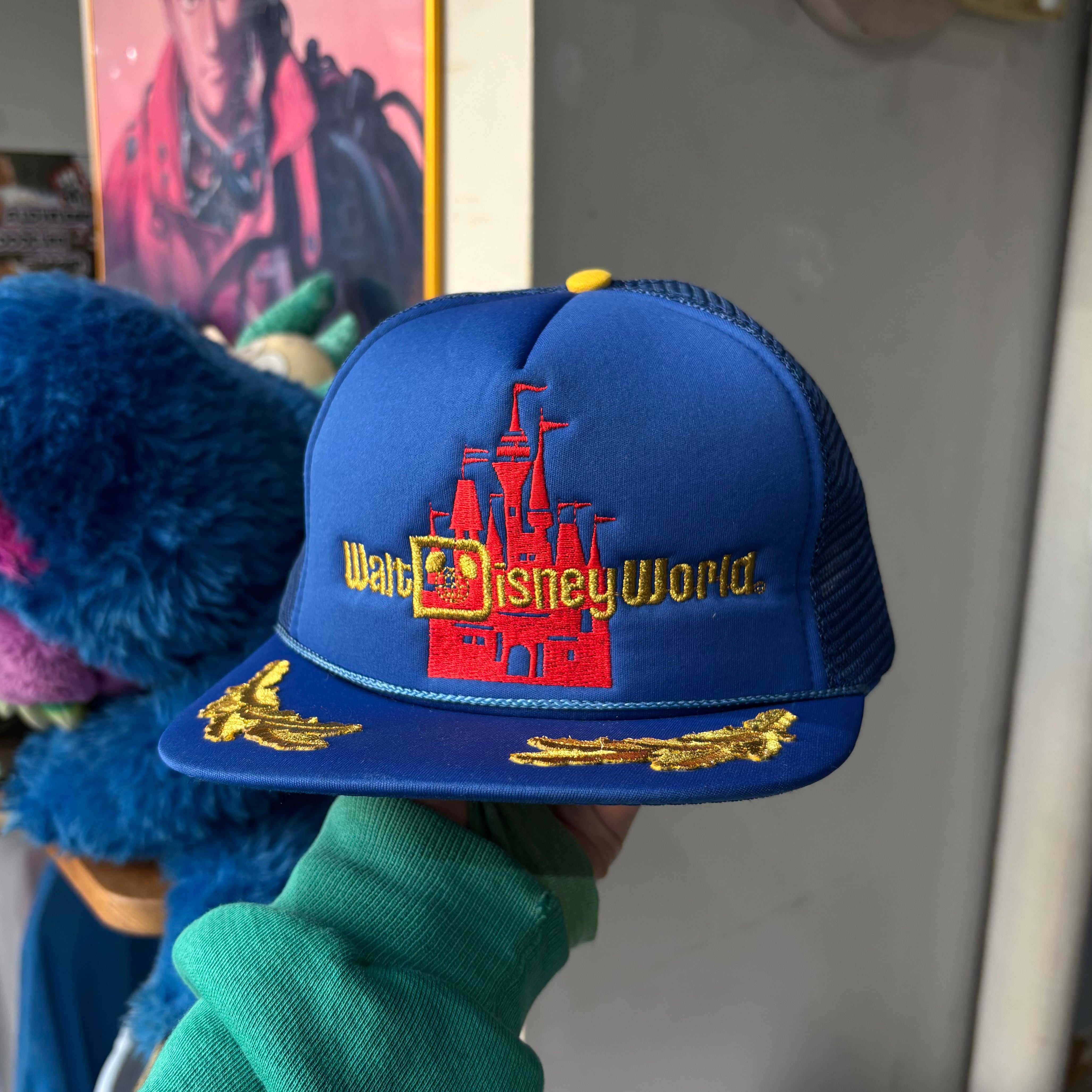 80~90s Walt Disney World mesh tracker cap【仙台店】