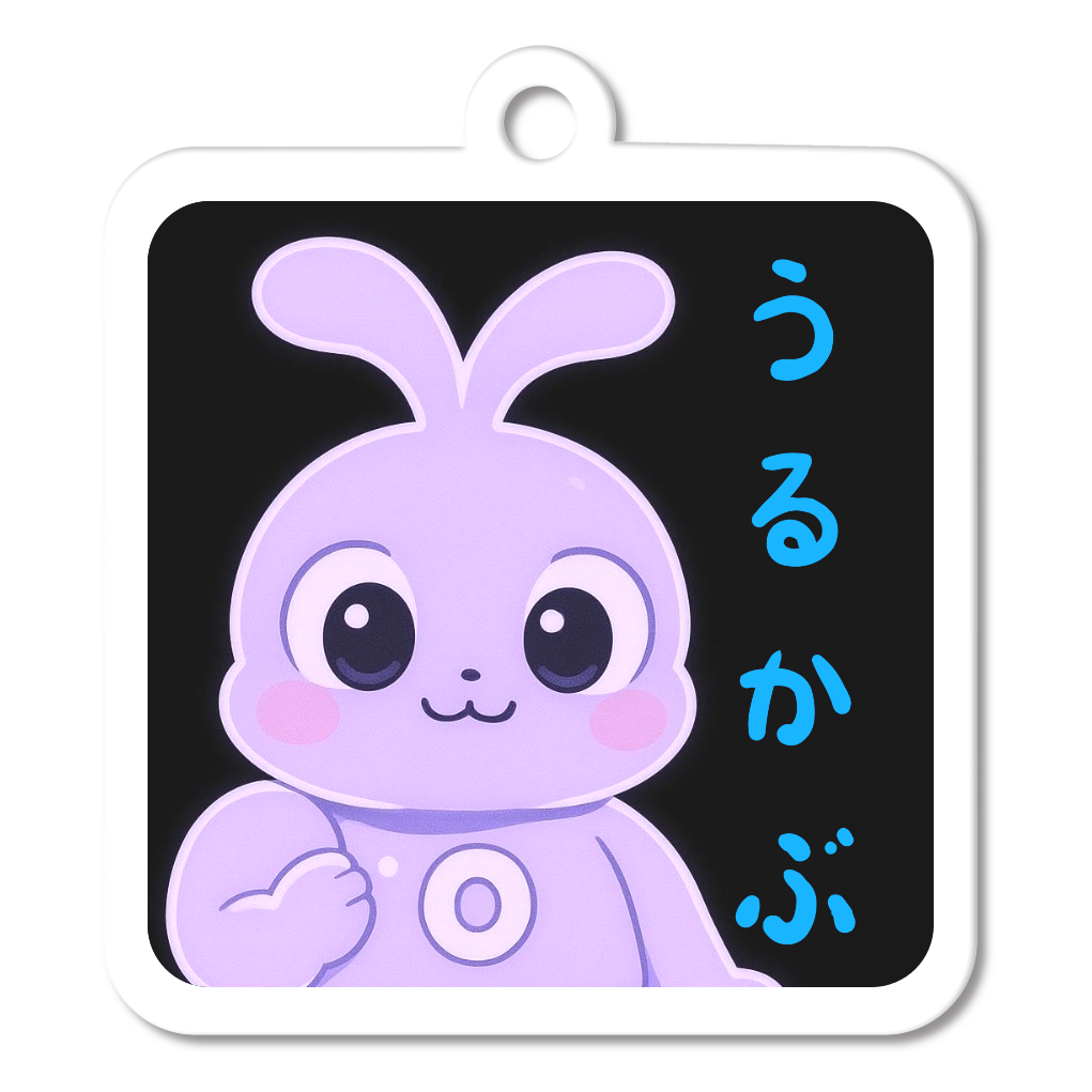 ばけにゃん】うるかぶちゃんアクキー(3-02) | LS online shop