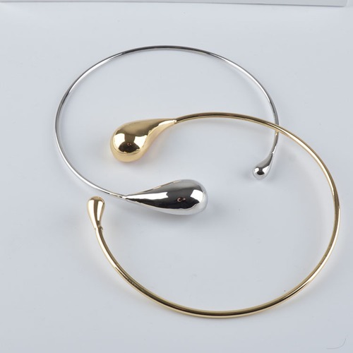 drop choker necklace　T6074