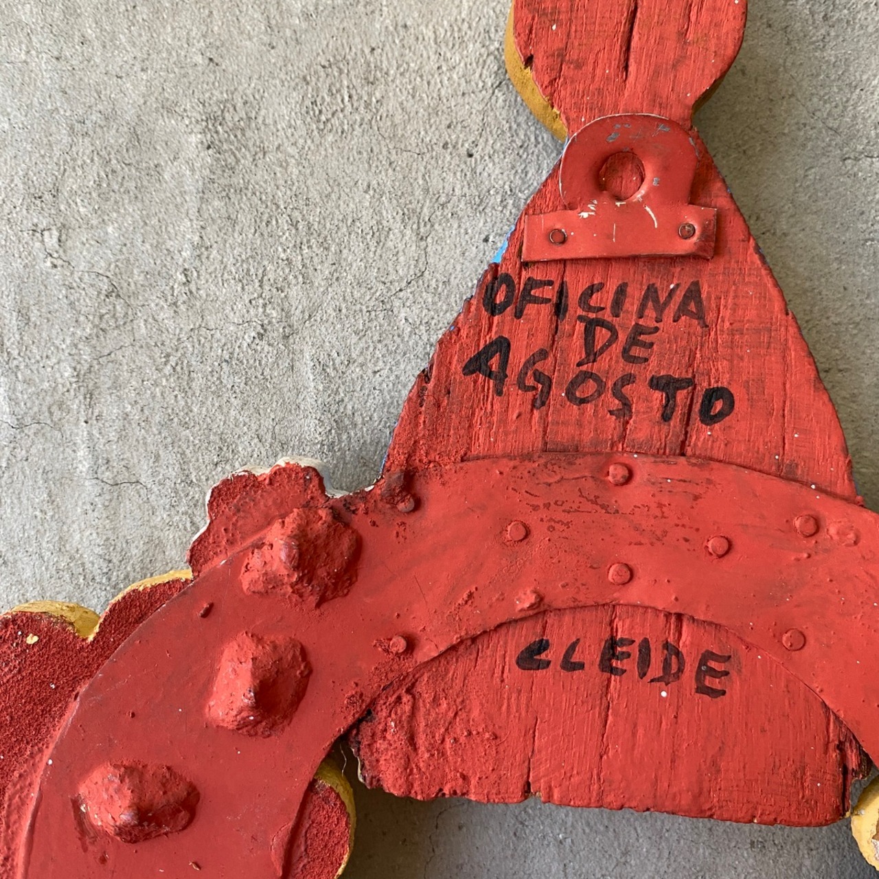 フォークアート OA 壁掛け フラワーリース&アパレシーダ