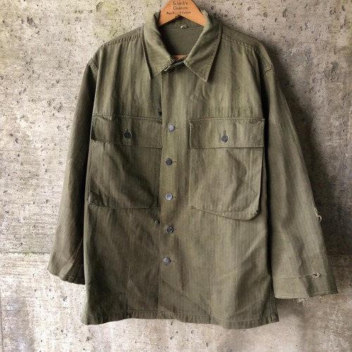 KU686 40s US ARMY M-43 HBT 13スター WWII 実物