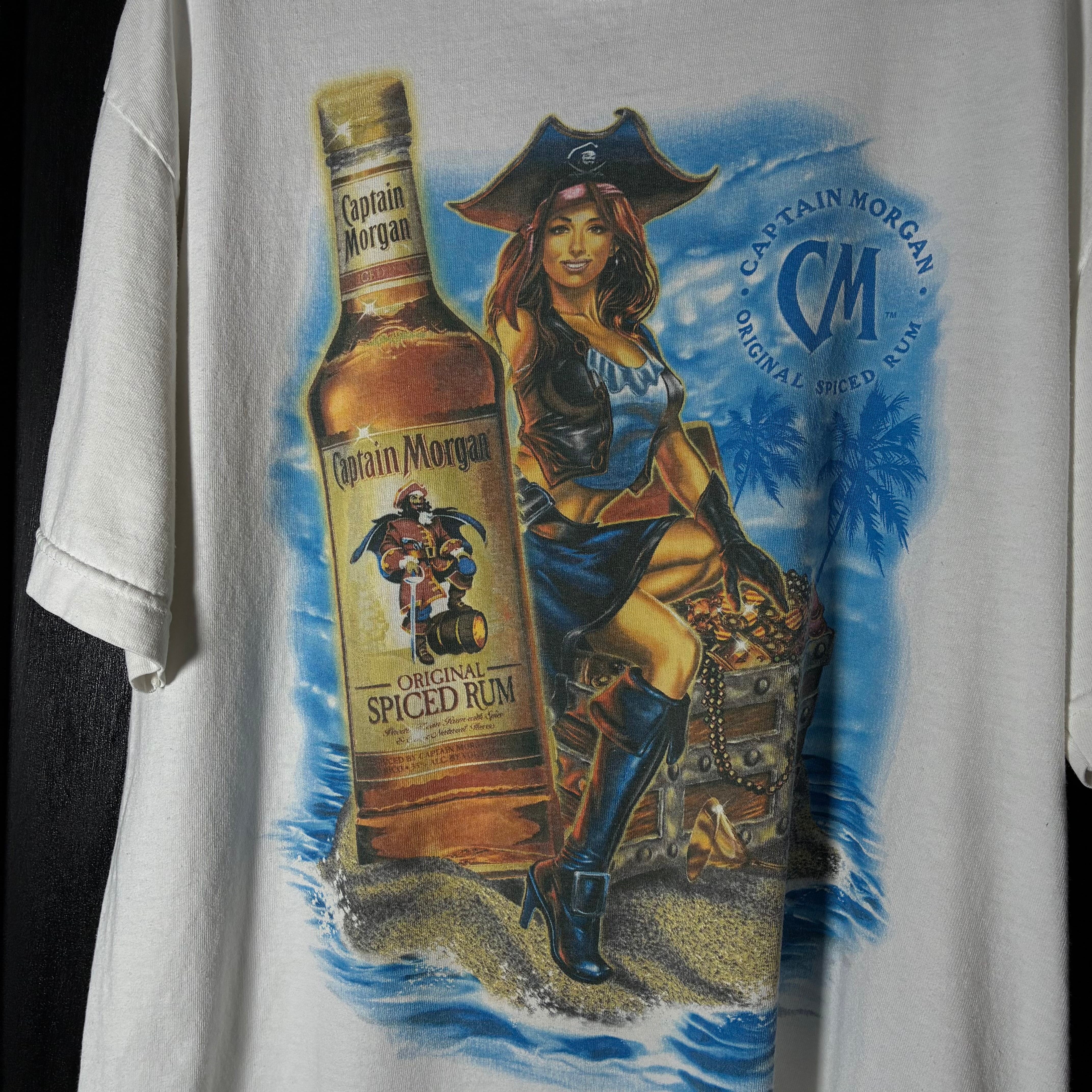 Captain Morgan ピンナップガールTシャツ お酒Tシャツ キャプテン