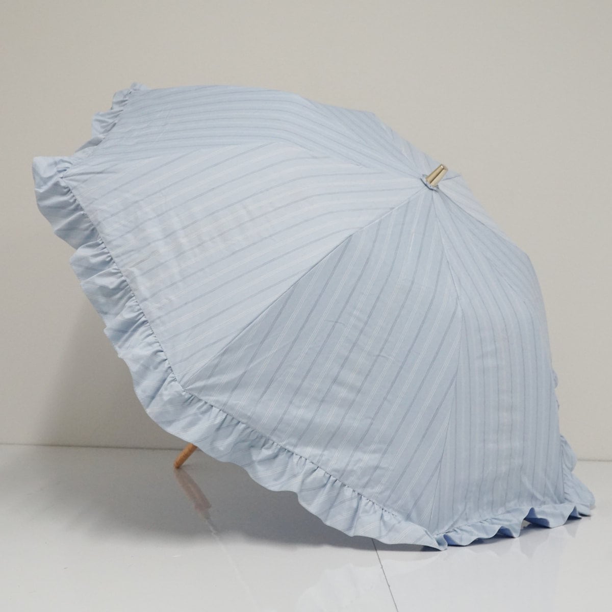サンバリア100 完全遮光日傘 USED美品 Sサイズ キューブ グレー UV