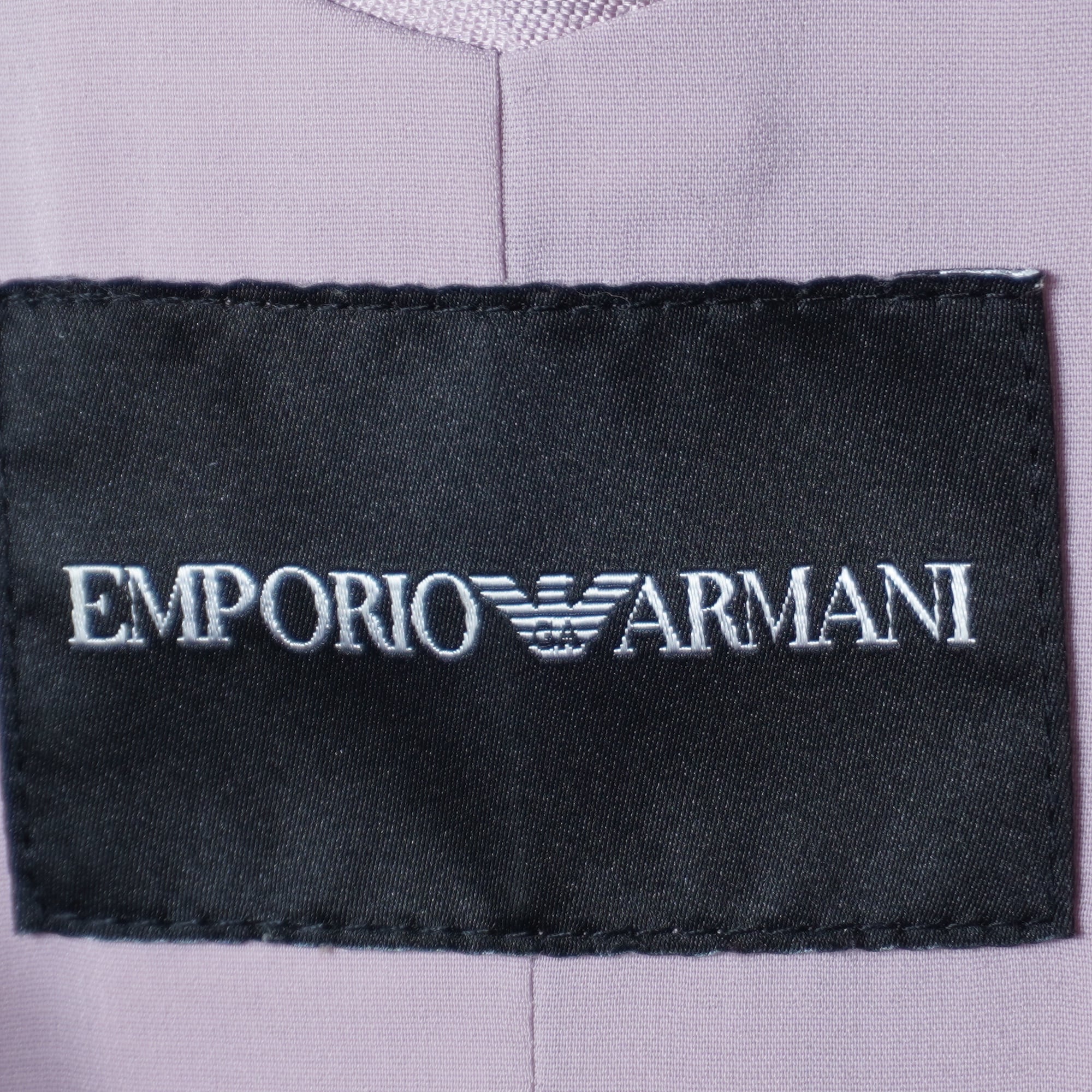 EMPORIO ARMANI】エンポリオアルマーニ ノーカラーショートジャケット