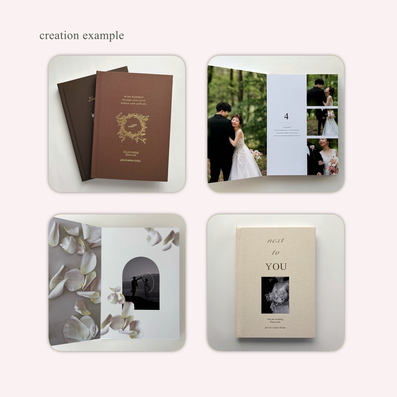 予約枠購入済の方専用:pre wedding album "pétale"