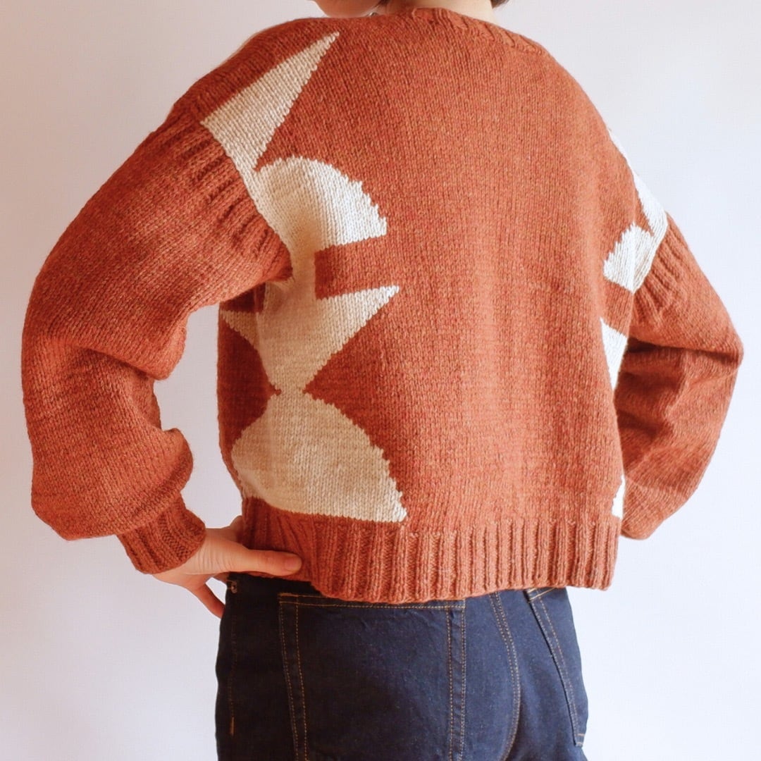 つみきカーディガン｜kolmio nelio さんコラボキット | ［hus:］フース