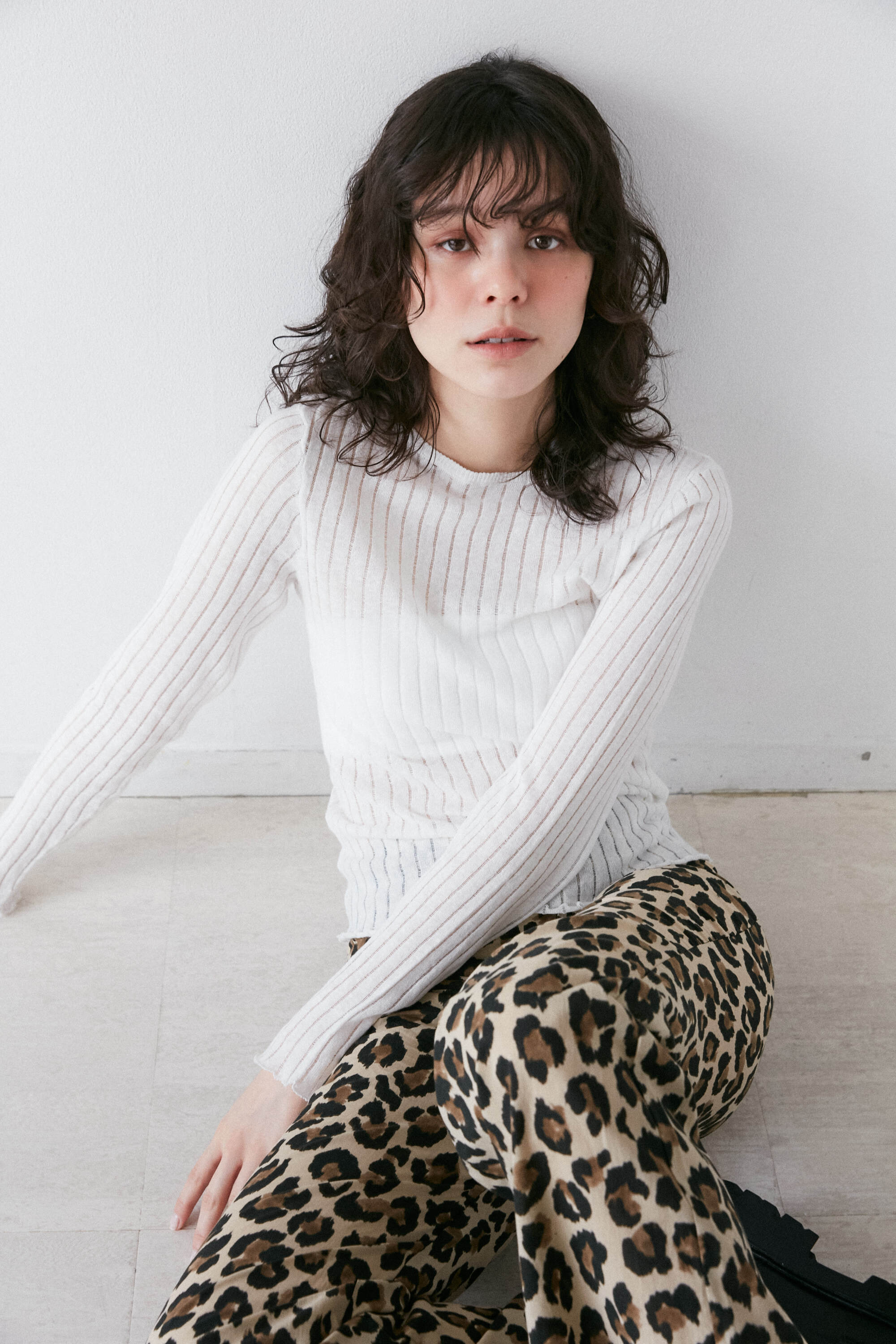 moose's ムーシーズ rich cardigan CARDIGAN MOUSSE NATURAL - Loja Laço de Luxo