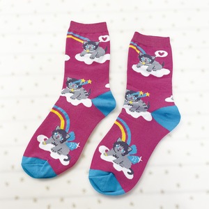 【Sock it to me】エンジェル キャット ソックス