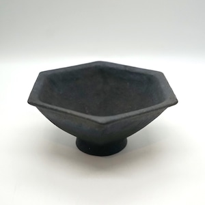 フルカワゲンゴ　炭化六角鉢