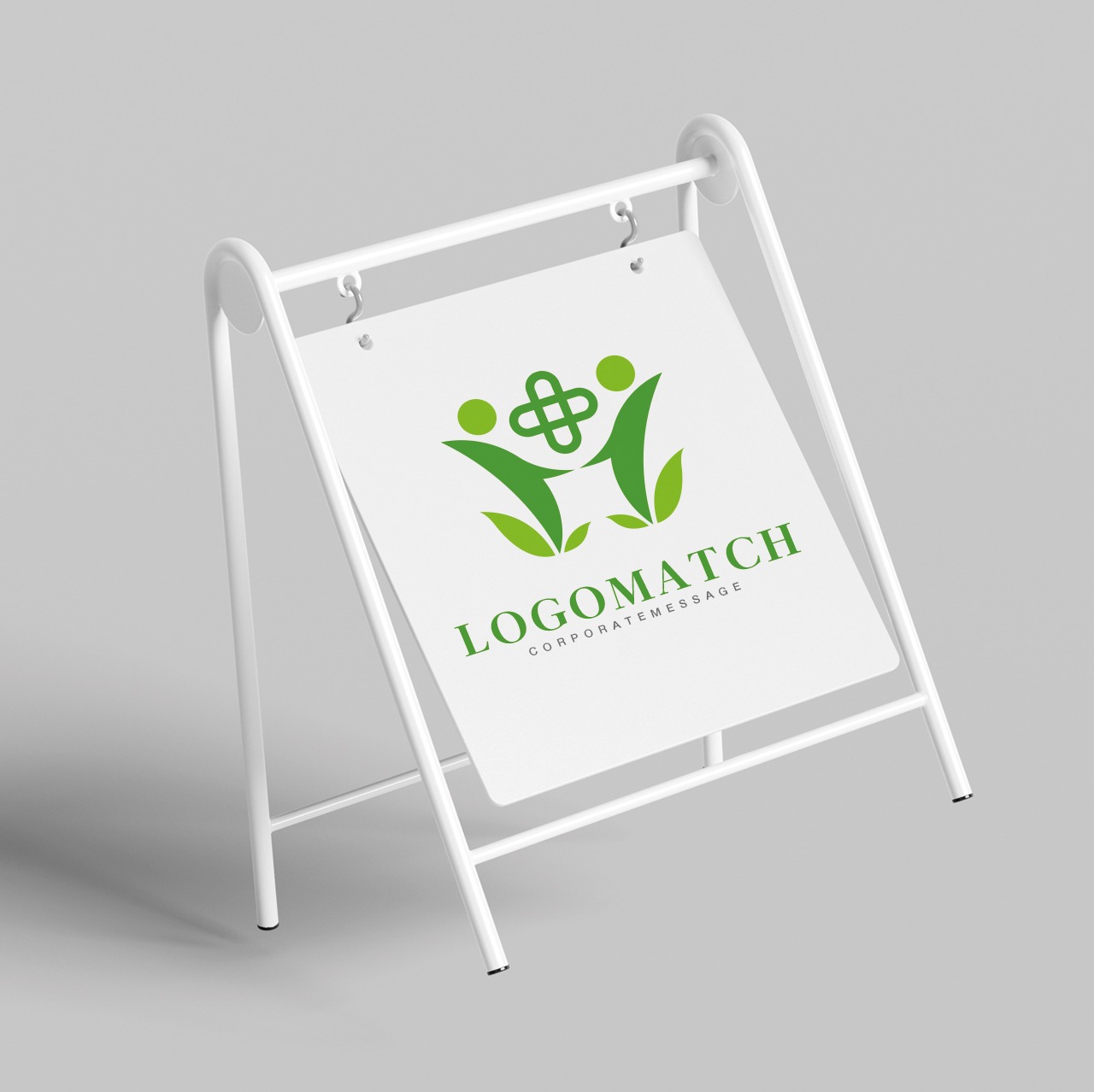 人々の健康と生活サポートのロゴ