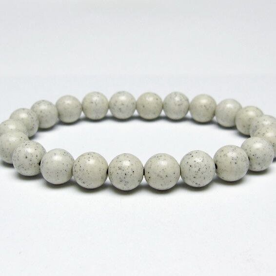 北投石 ブレスレット 9mm 一点物 メール便可 111-50279