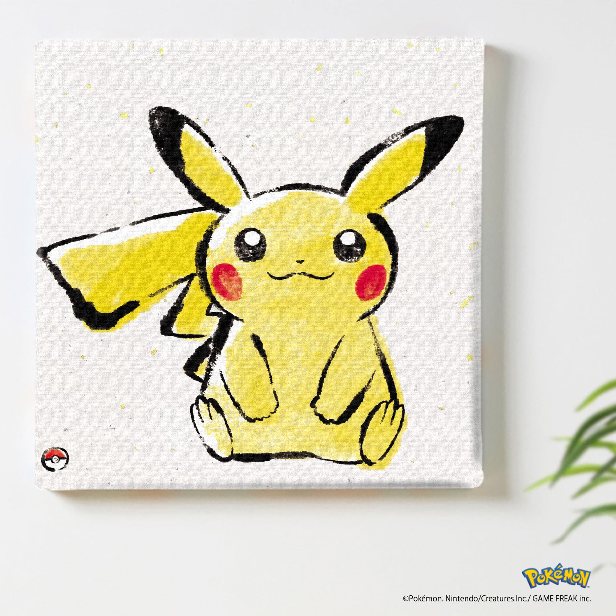 アートパネル ポケットモンスター ポケモン ピカチュウ 筆書き B17