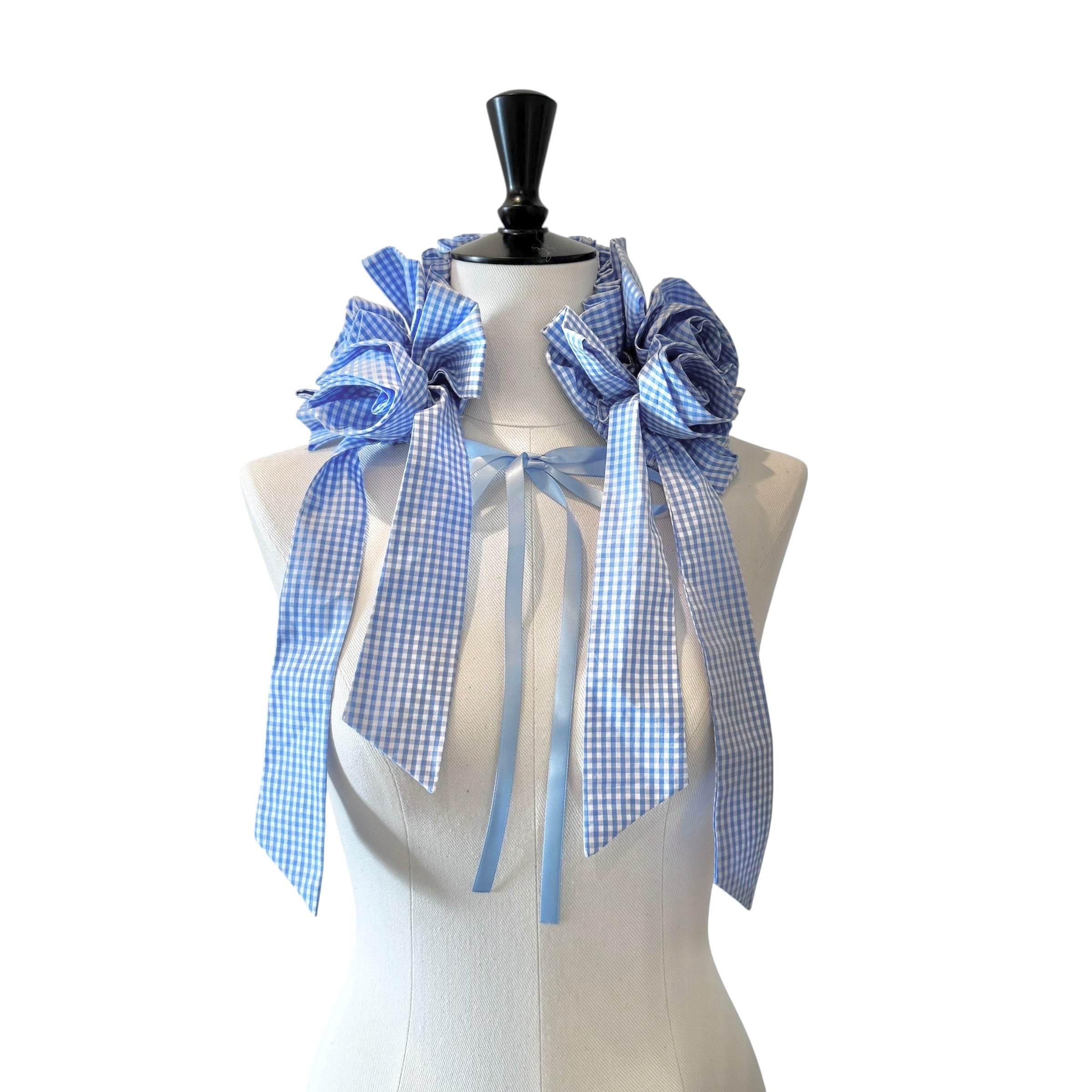 ローズリボンヘッドドレス BLUE | HEIHEI