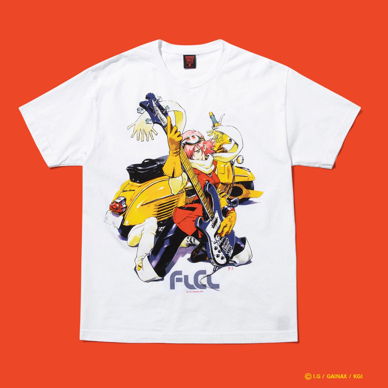 NEON GENESIS EVANGELION × GEEKS RULE 15 SILKSCREEN PRINTING T 