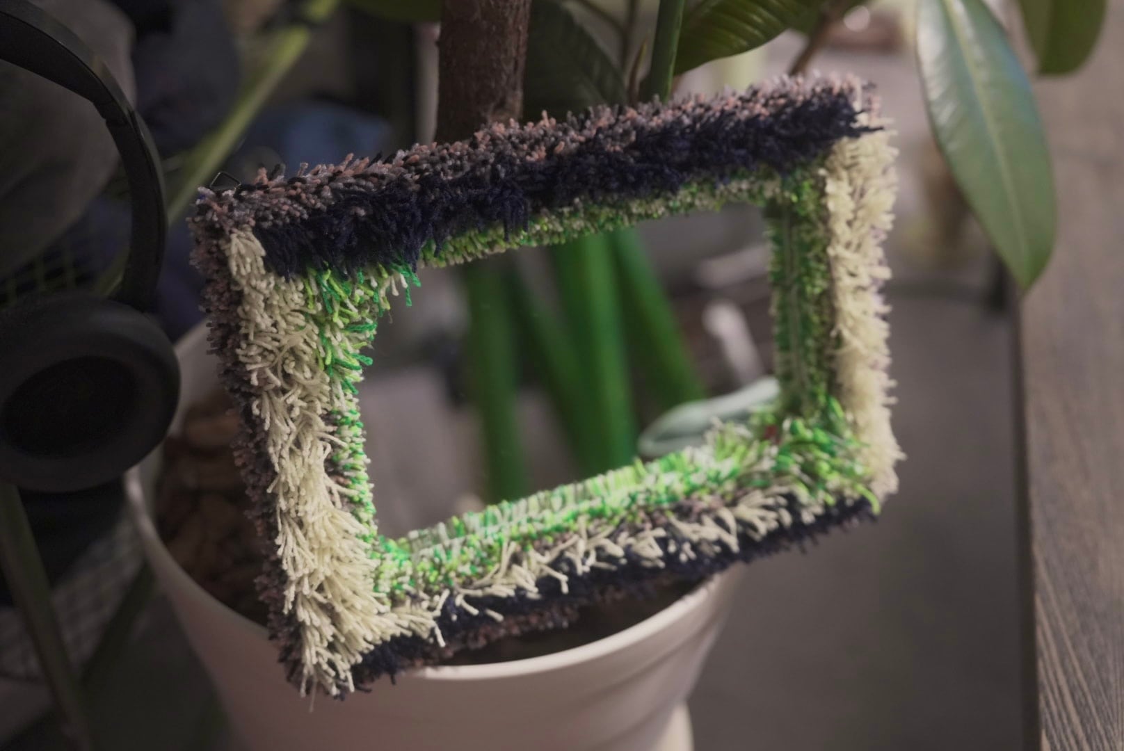 flower garden mirror