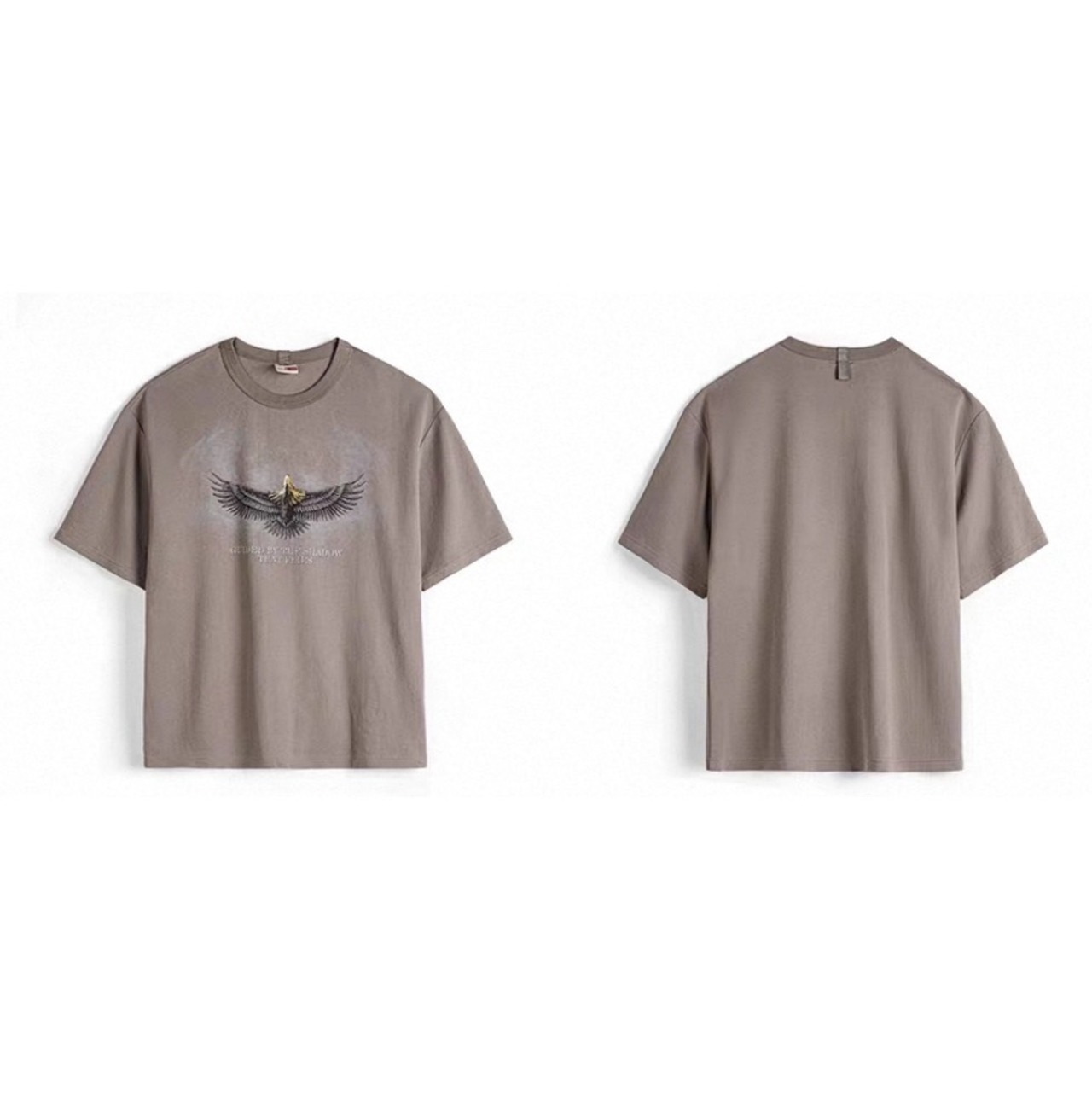 Shadow flies eagle print tee 1502 - 14