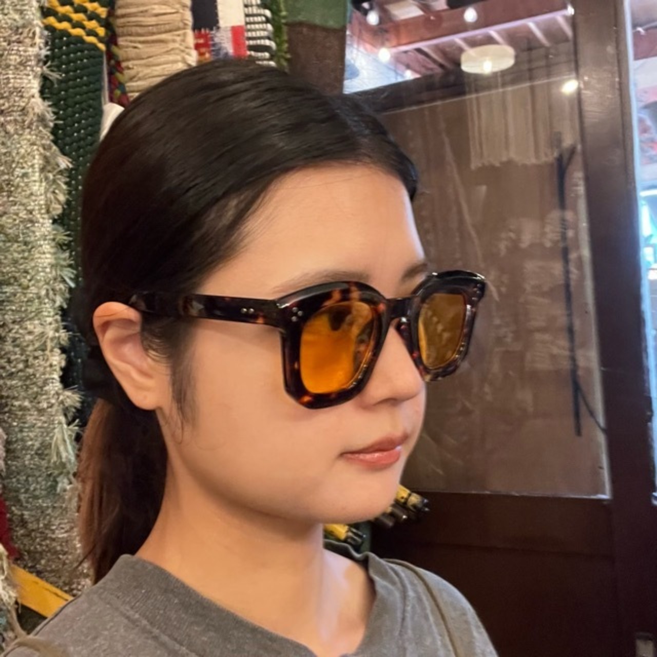 TOPANGA Accessory Square Sunglasses 6Type スクエアサングラス　Sunglasses　サングラス　レトロ