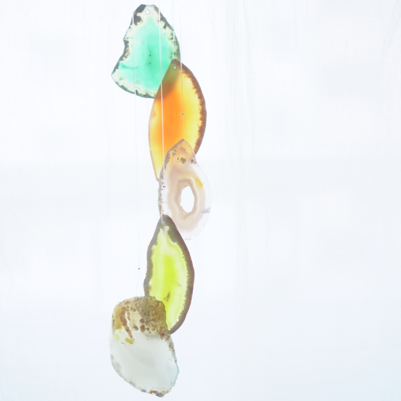 Fruit Cocktail - アゲートヒーリングチャイム / Agate Sun Catcher Wind Chime 735