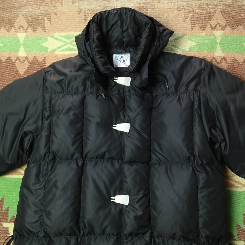 70s GERRY SLOPE COAT Black Down Jacket （S） | Wonder Wear ...