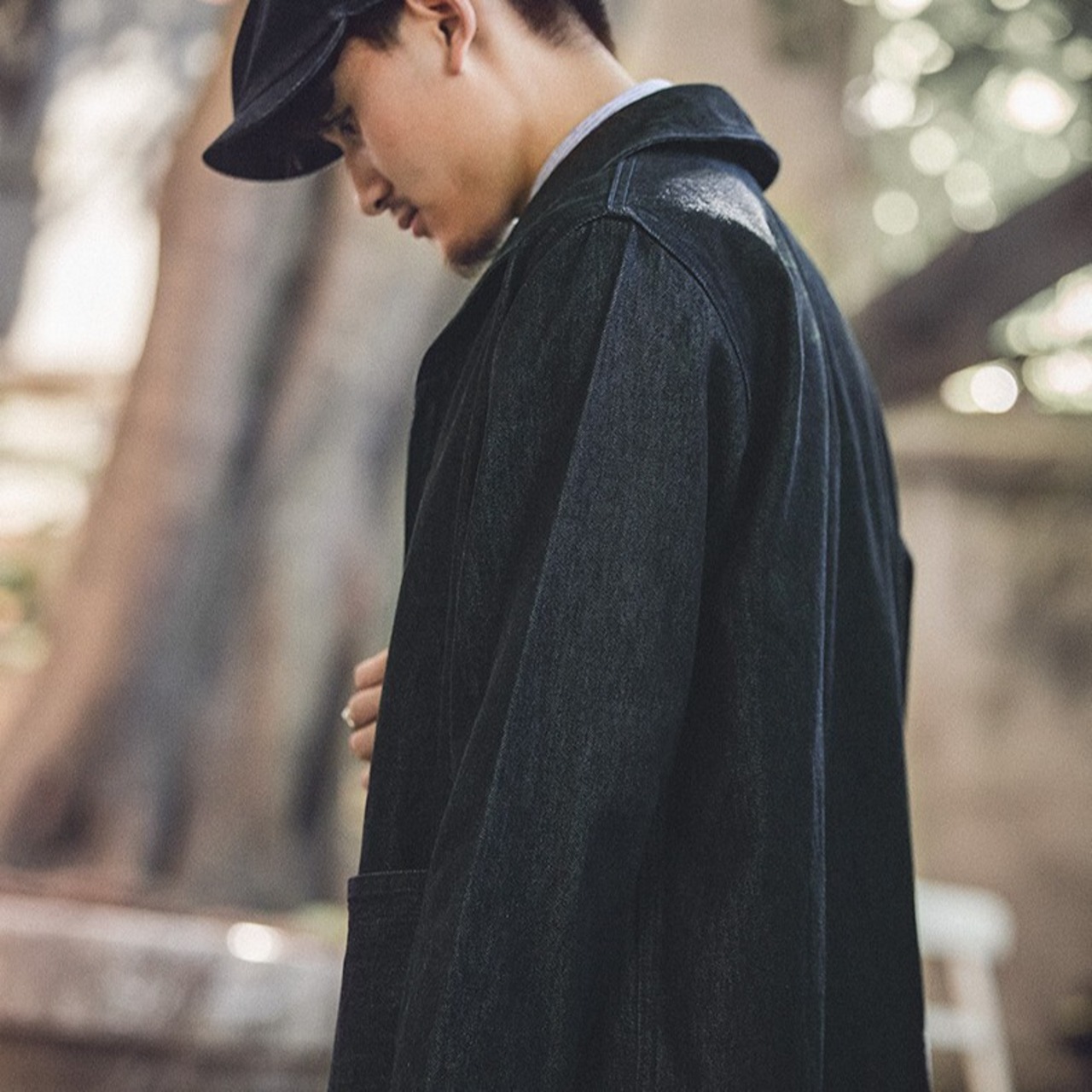 Classic Dark Denim Jacket / クラシック ダーク デニム ジャケット