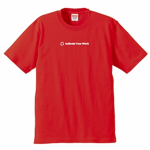 Activate Your Work Tシャツ（Red）