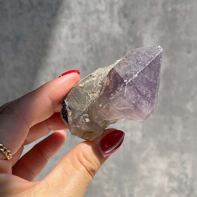 【マダガスカル産 セプター形状 アメジスト】③ 鉱物 天然石 パワーストーン　　