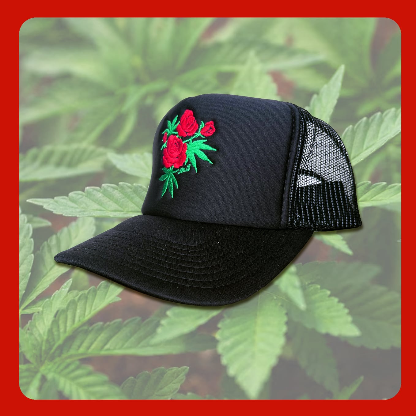 ［HANG］GANJA N’ ROSES Mesh Cap