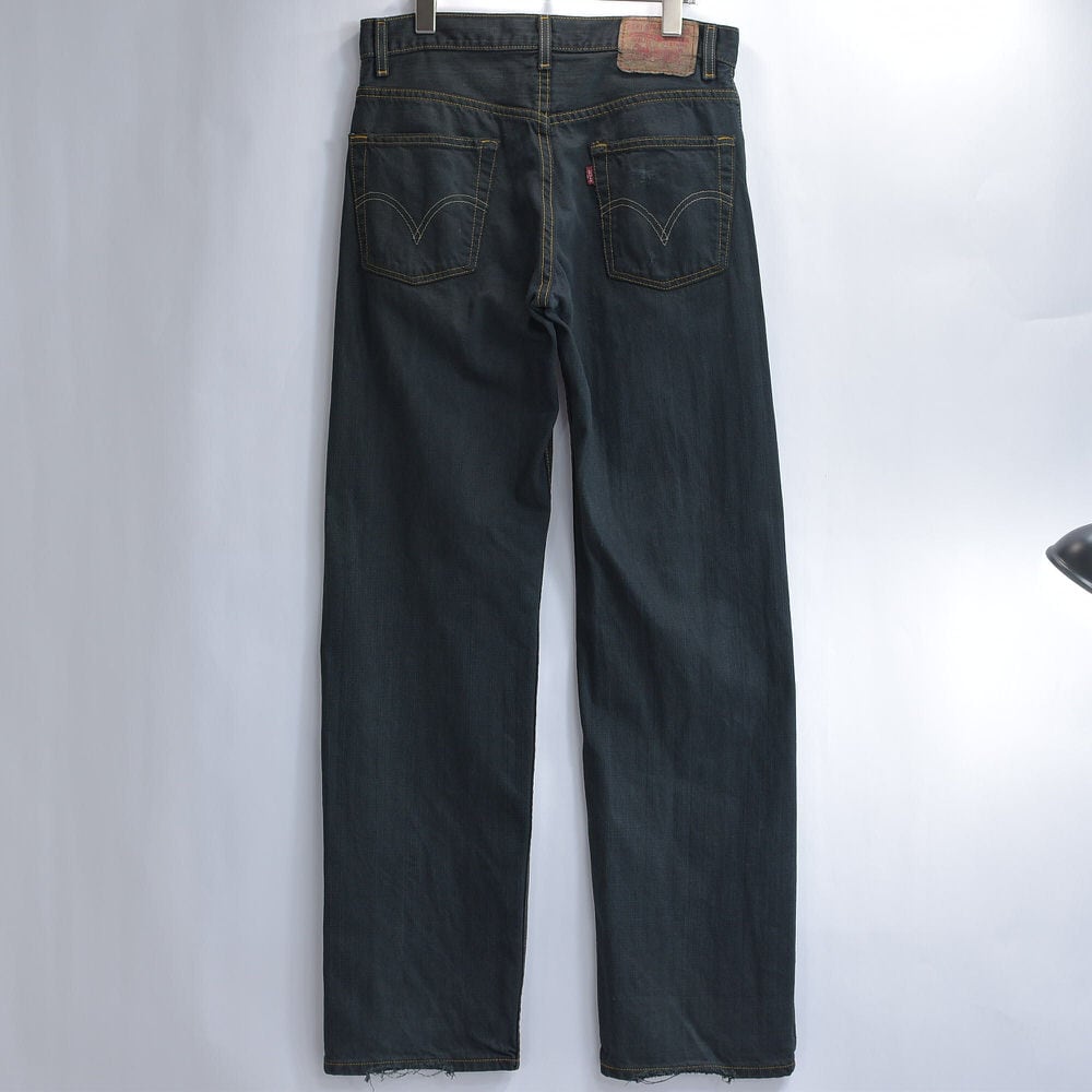 00s Levi's559 リーバイス 後染めブラック デニムパンツ