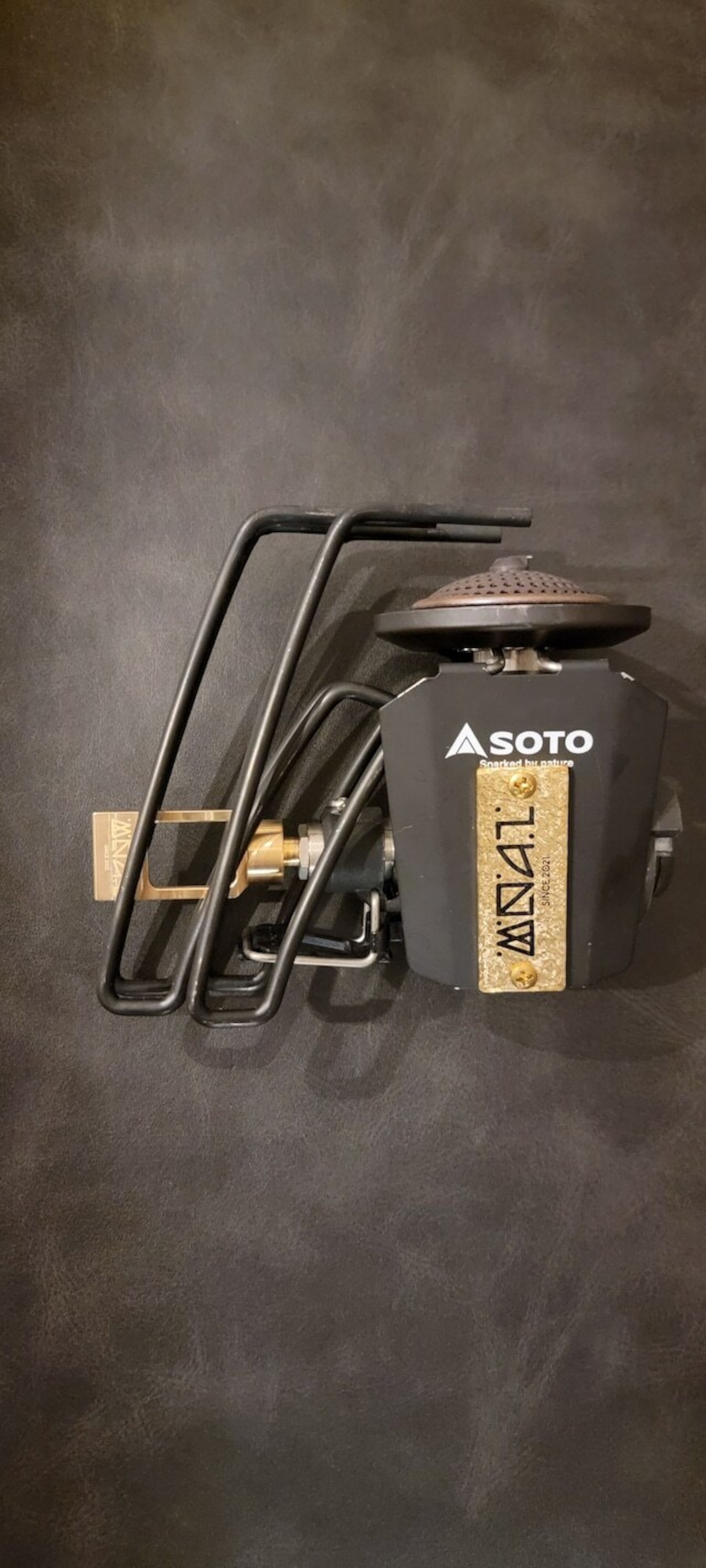 SOTO　シングルバーナー　ST-310用　真鍮ツマミ