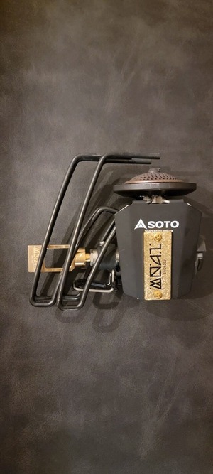 SOTO　シングルバーナー　ST-310用　真鍮ツマミ