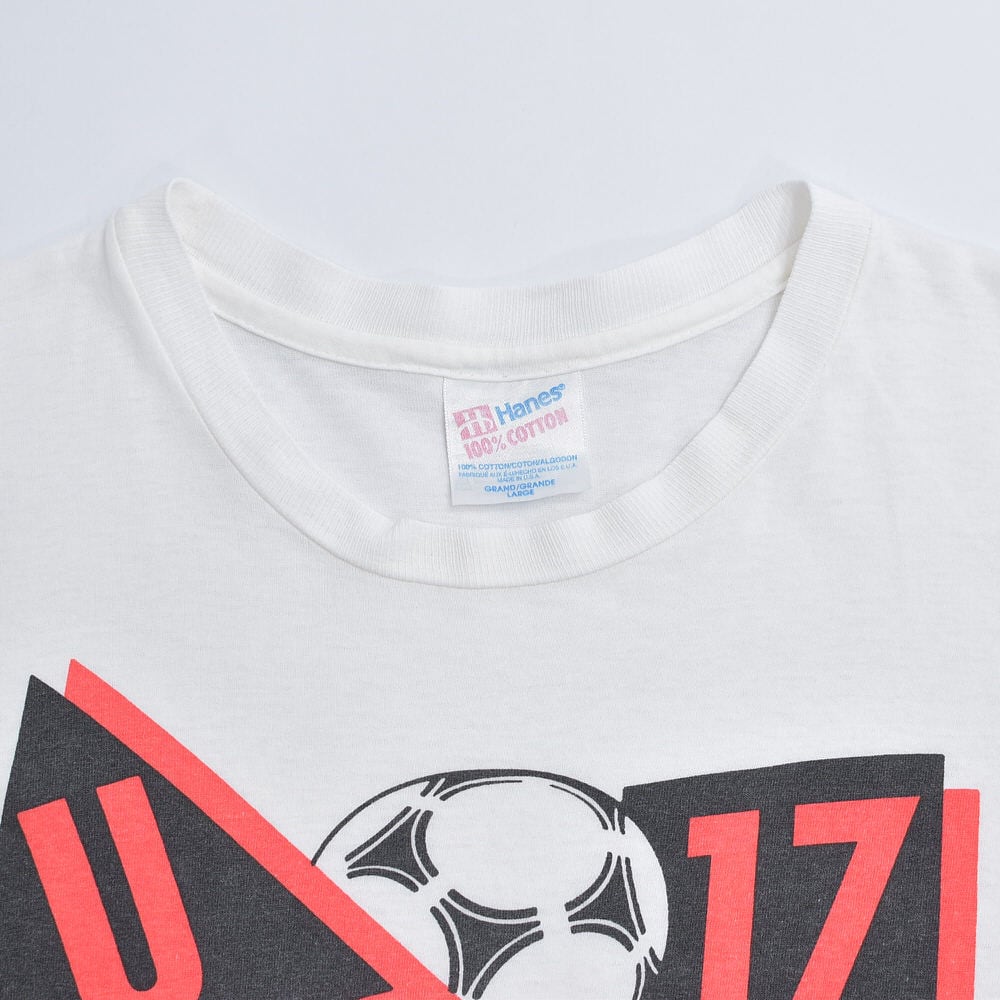 90s USA製 Hanes ヘインズ 1993 FIFA JVC CUP U-17 オフィシャル ロゴ