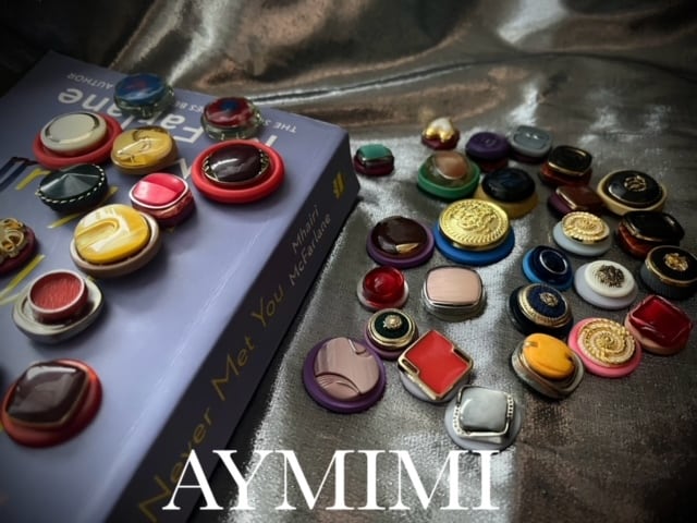 バラヴィンテージオリジナルカボション ボタンセット ボタンまとめ売り