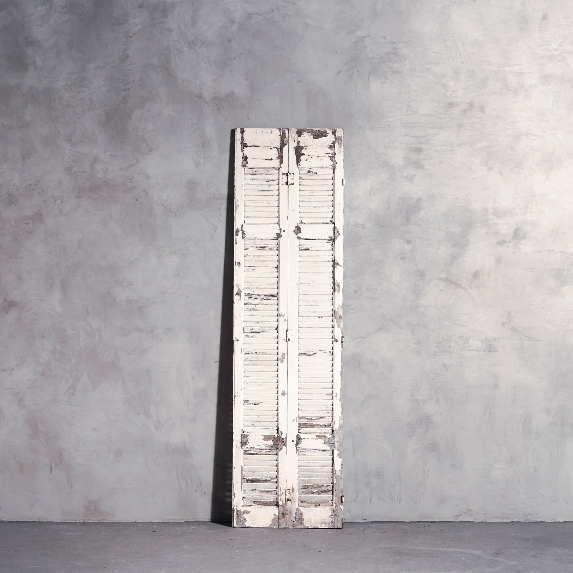 フランス  アンティーク  ルーバー ホワイト フランス アンティーク ルーバー ホワイト