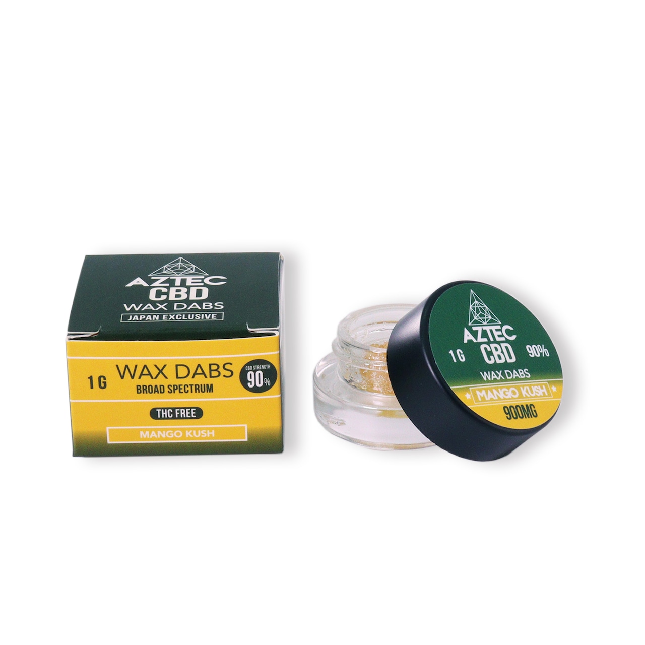 【BROAD SPECTRUM】CBD90% CBD WAX CBD900mg 〈MANGO KUSH〉