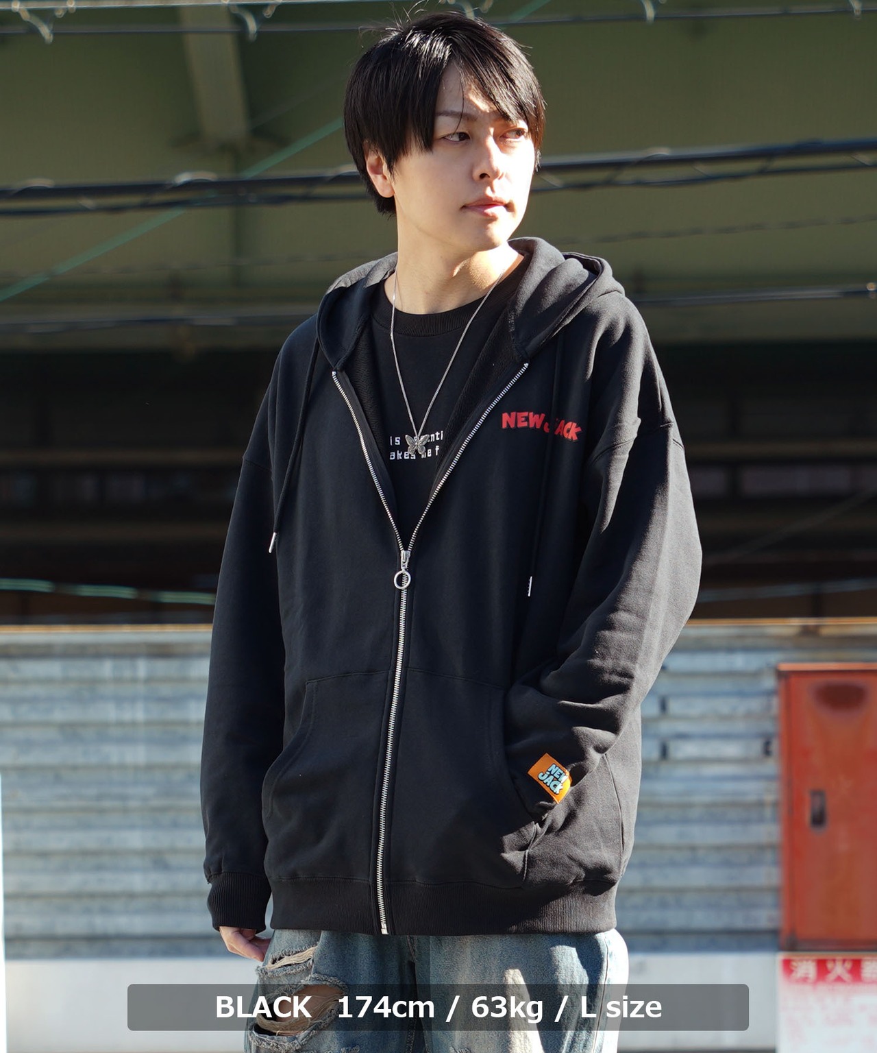◆NEW JACK Boys&Girls フルジップパーカー◆gt-7952-142jn