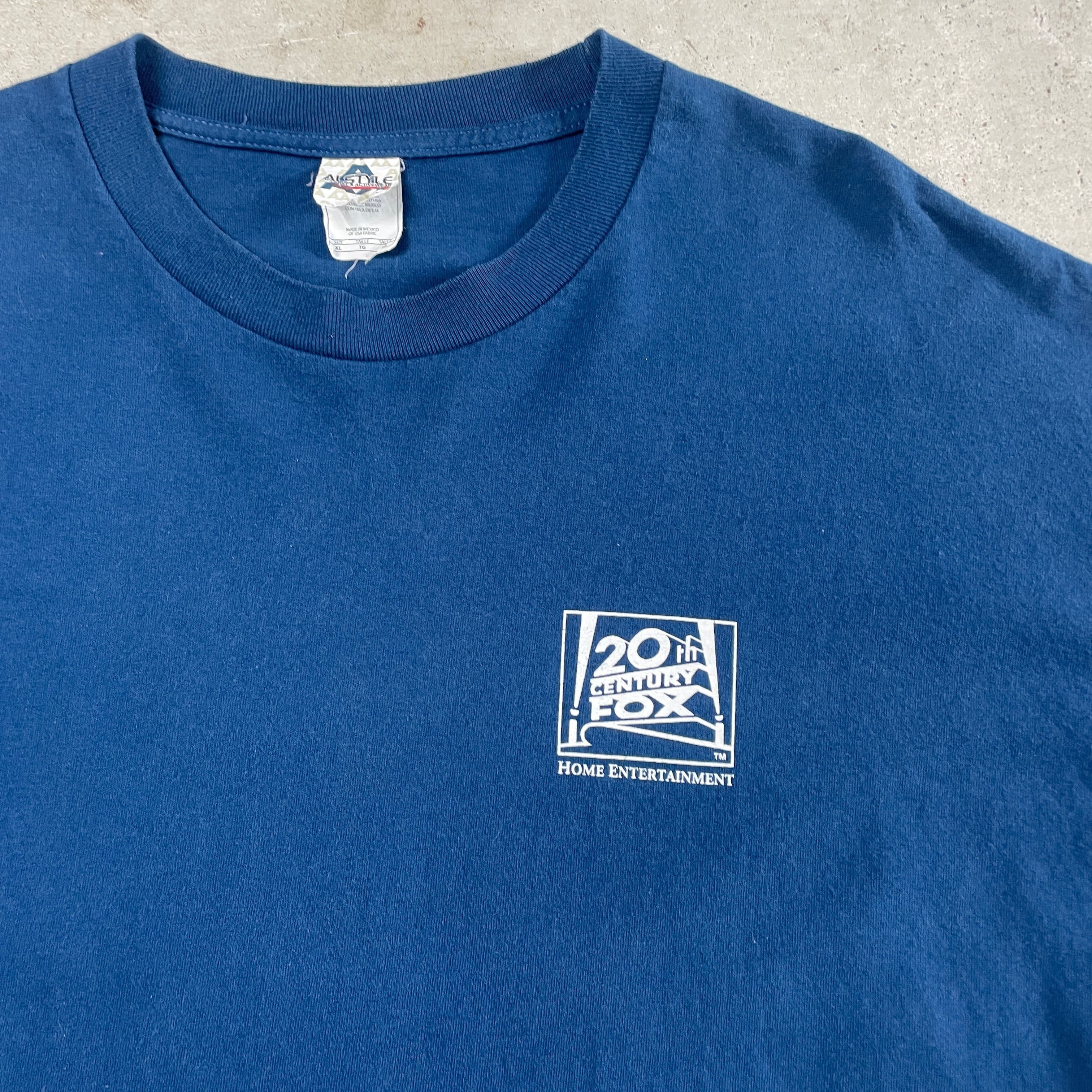 20th CENTURY FOX 20世紀FOX 企業ロゴ バックプリントTシャツ メンズXL 