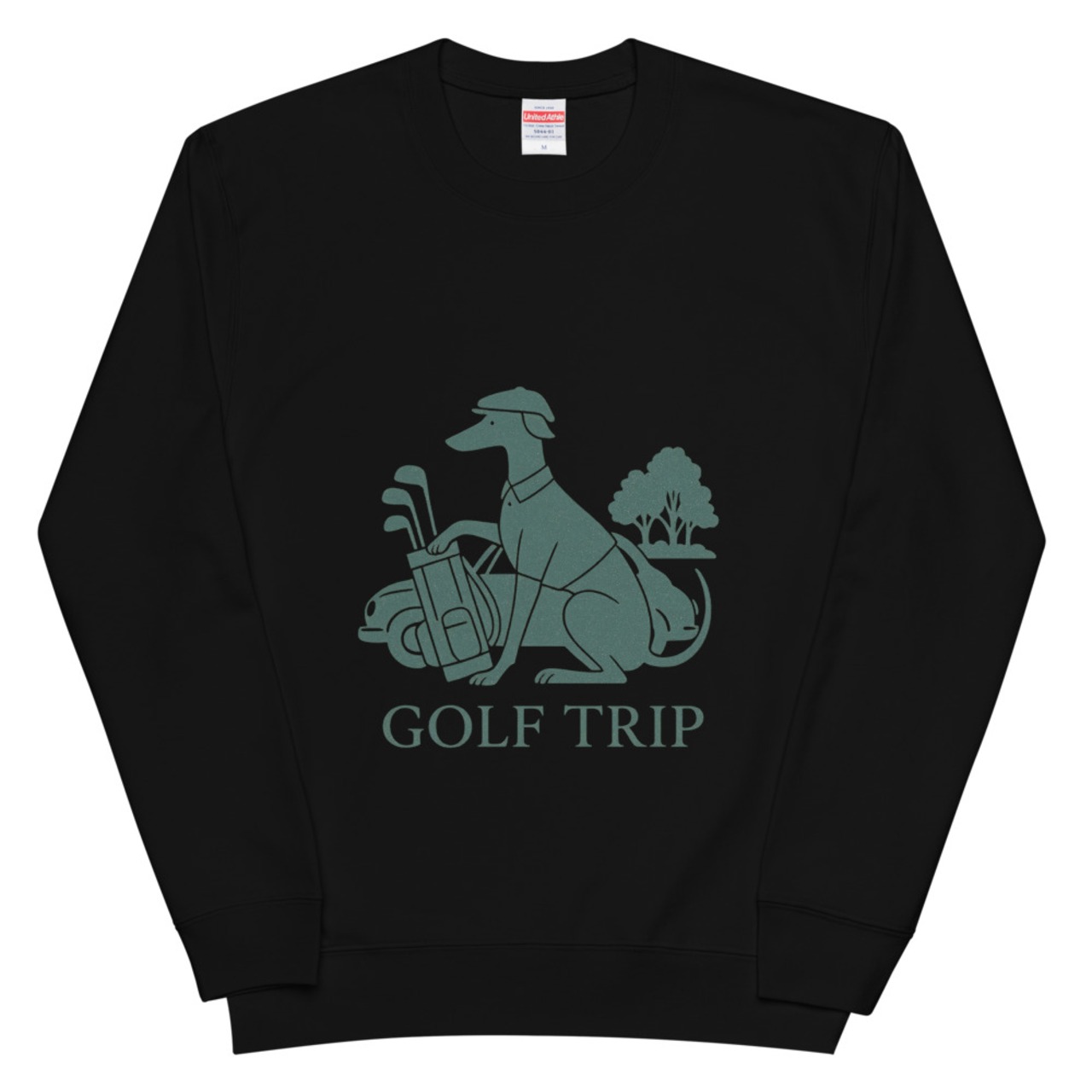 GOLF TRIP！ ユニセックス クルーネック 裏毛スウェット A0218
