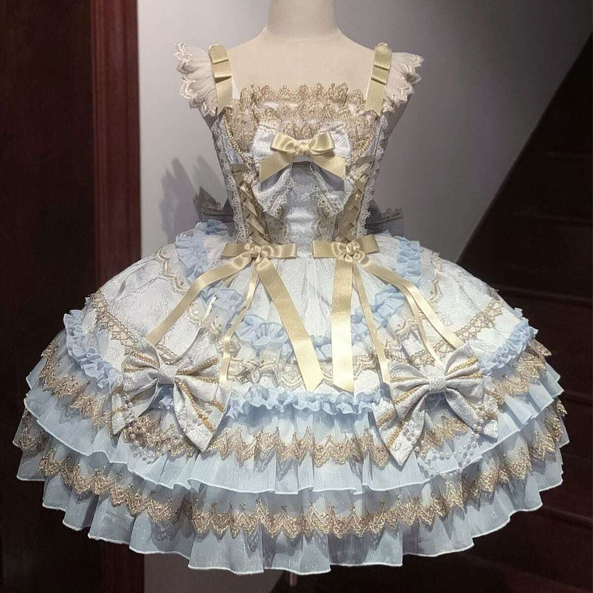 豪華ロリータボンネット｜ドールプリンセス系 ヘッドドレス JSKセット