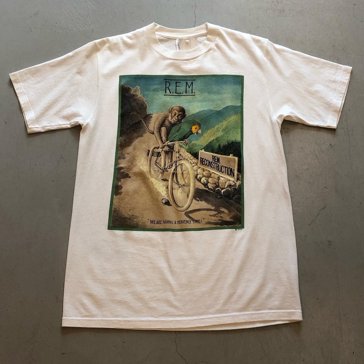 80s R.E.M. RECONSTRUCTION Ⅲ tour t-shirt【高円寺店】 | What