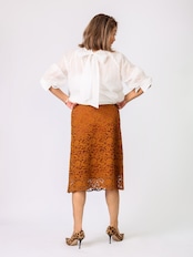 オリジナルレーススカート(BEATRICE)/キャメル