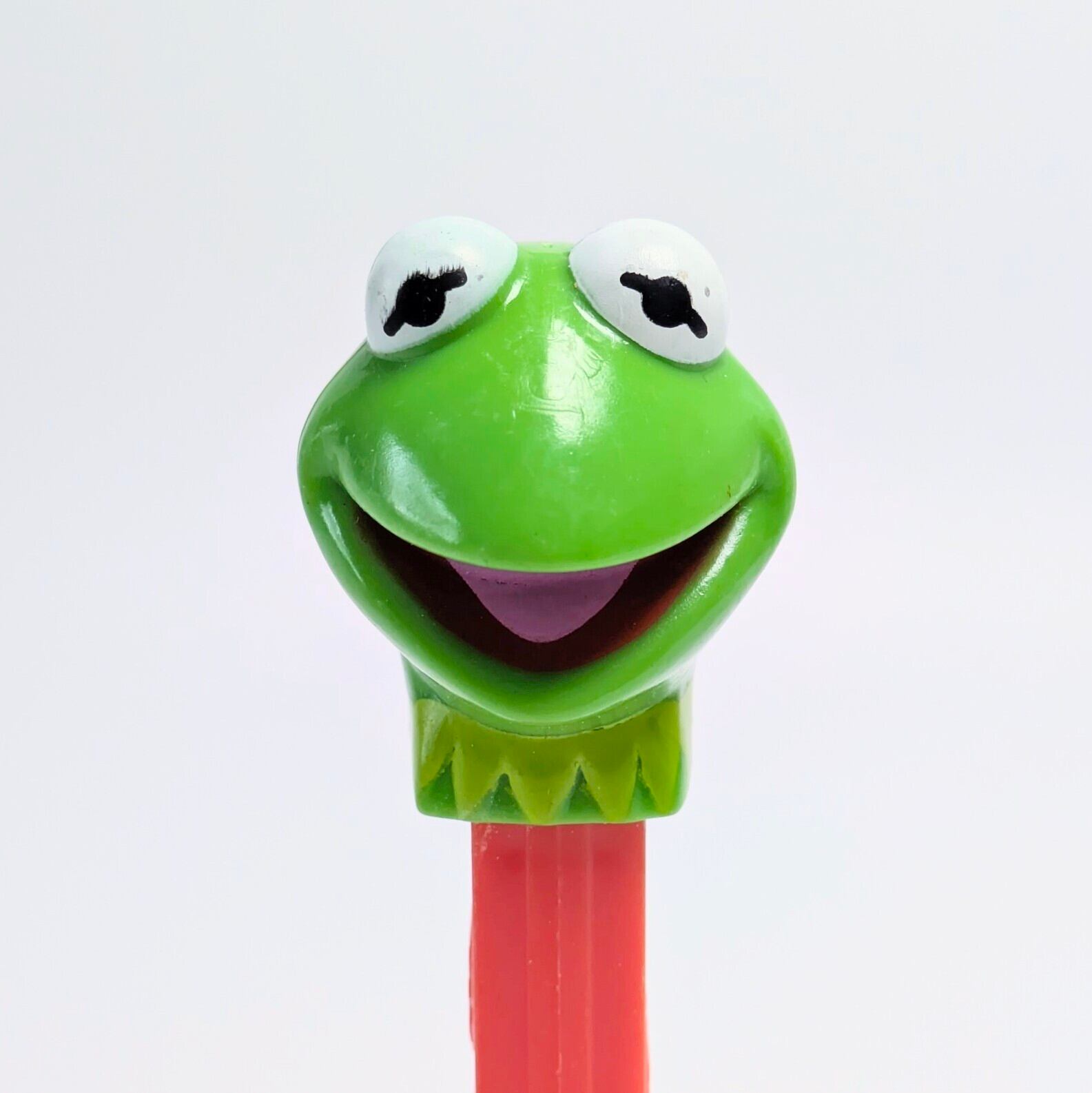 ☆ VINTAGE1990年代 ☆【 The Muppet Show ( マペット・ショー )  】『 カーミット 』PEZ / ペッツ / CANDY&DISPENSER / ヨーロッパPEZ（ハンガリー） 〚アメリカン雑貨 アメトイ〛