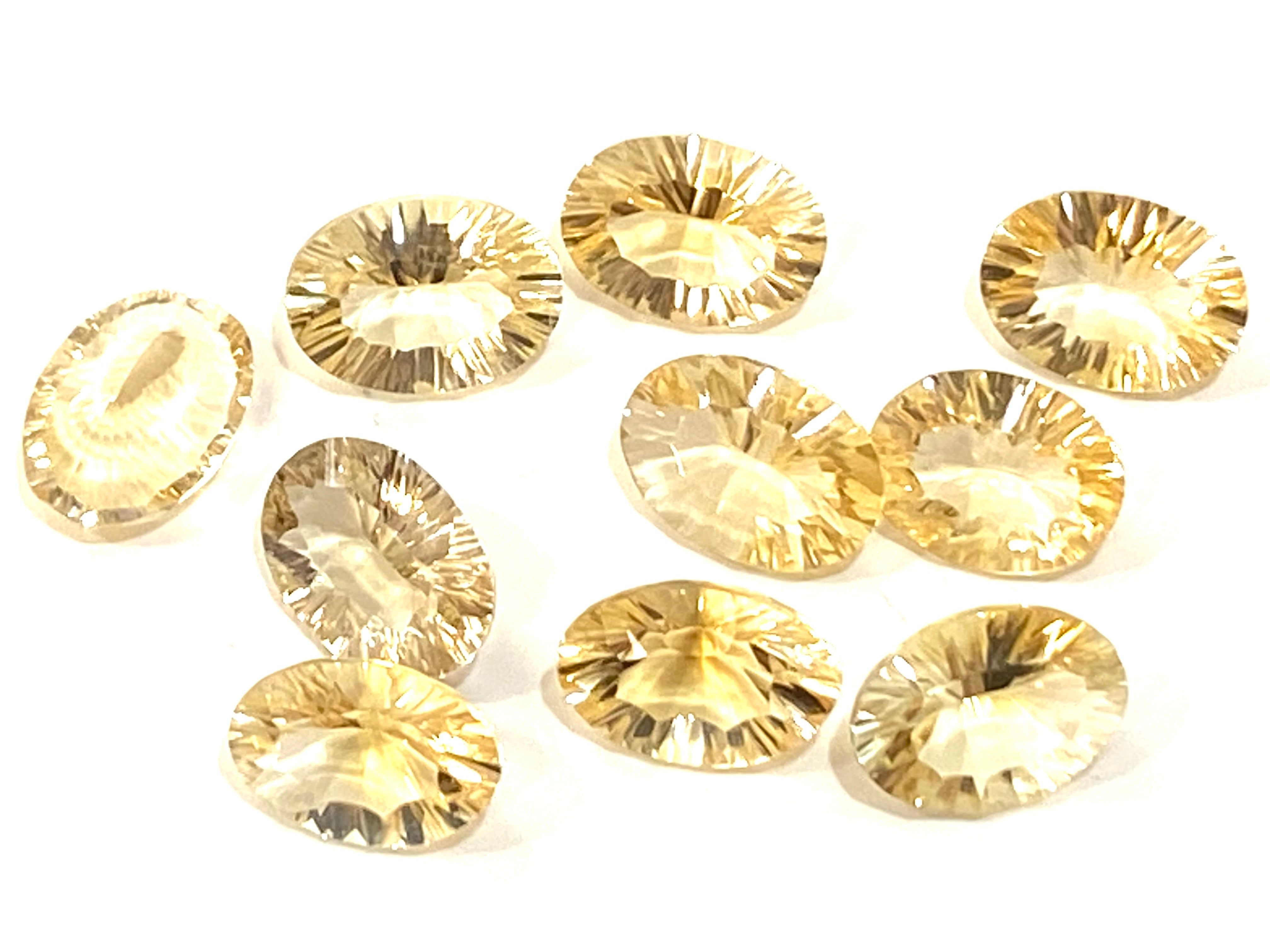 【専用】コンケーブカット ビッグコンケーブカットシトリン［No.OT-7615］ | デザインアトリエ