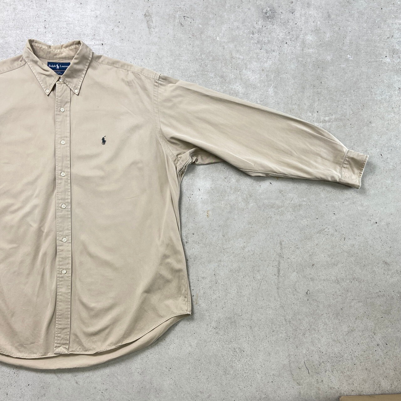 Ralph Lauren ラルフローレン 長袖 コットンツイルシャツ メンズXL 