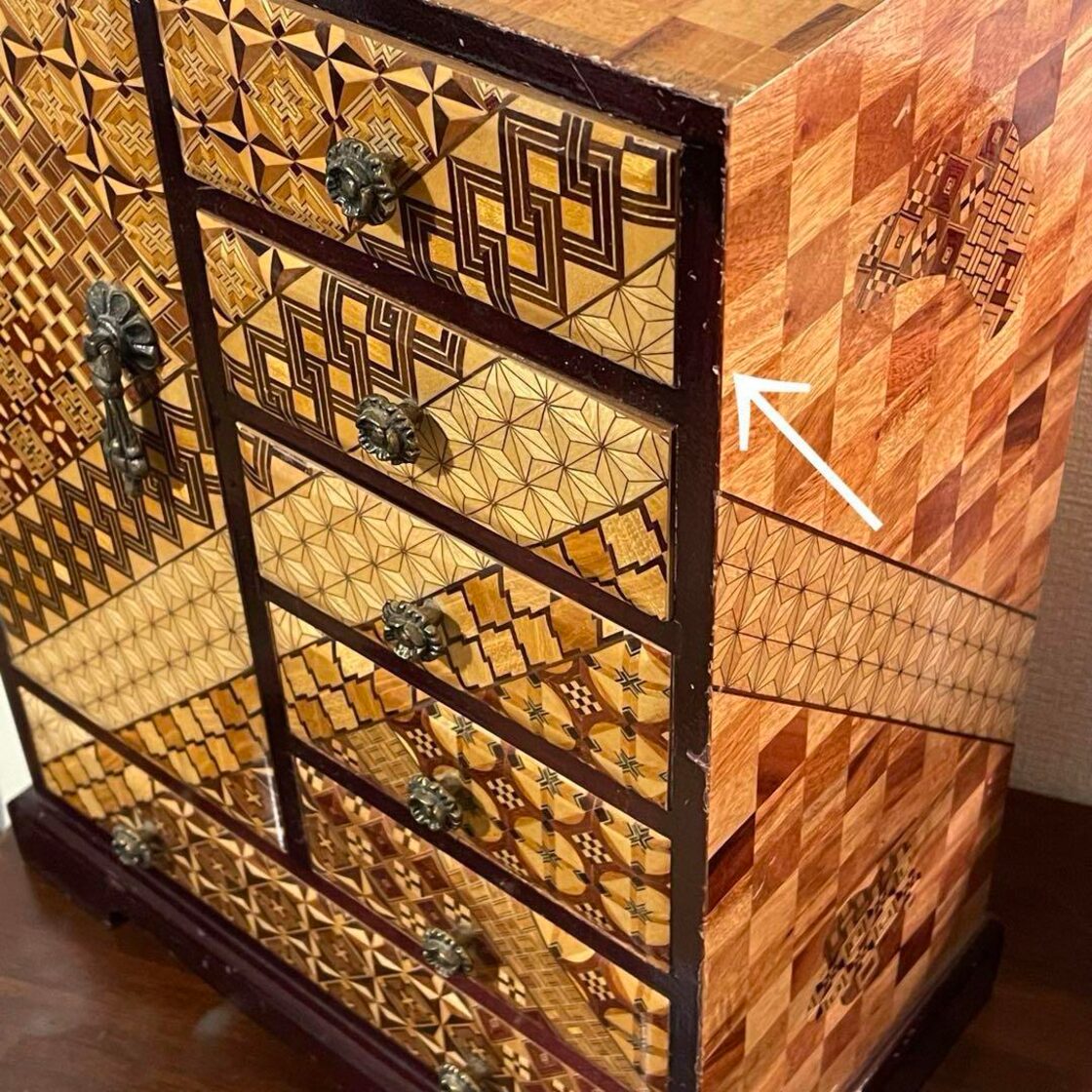 ヴィンテージ 】✴︎寄木細工✴︎アクセサリーボックス✴︎箱根 