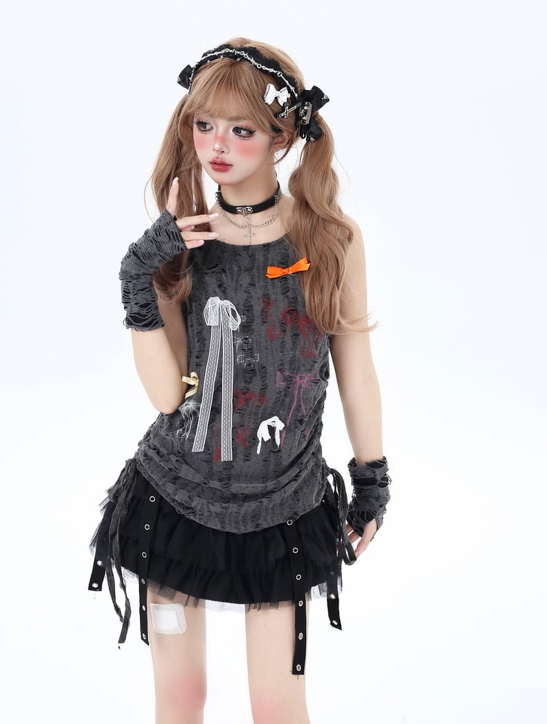 Malymoon] コスプレ アニマル 動物 キャット ねこ 黒 グレー ファー