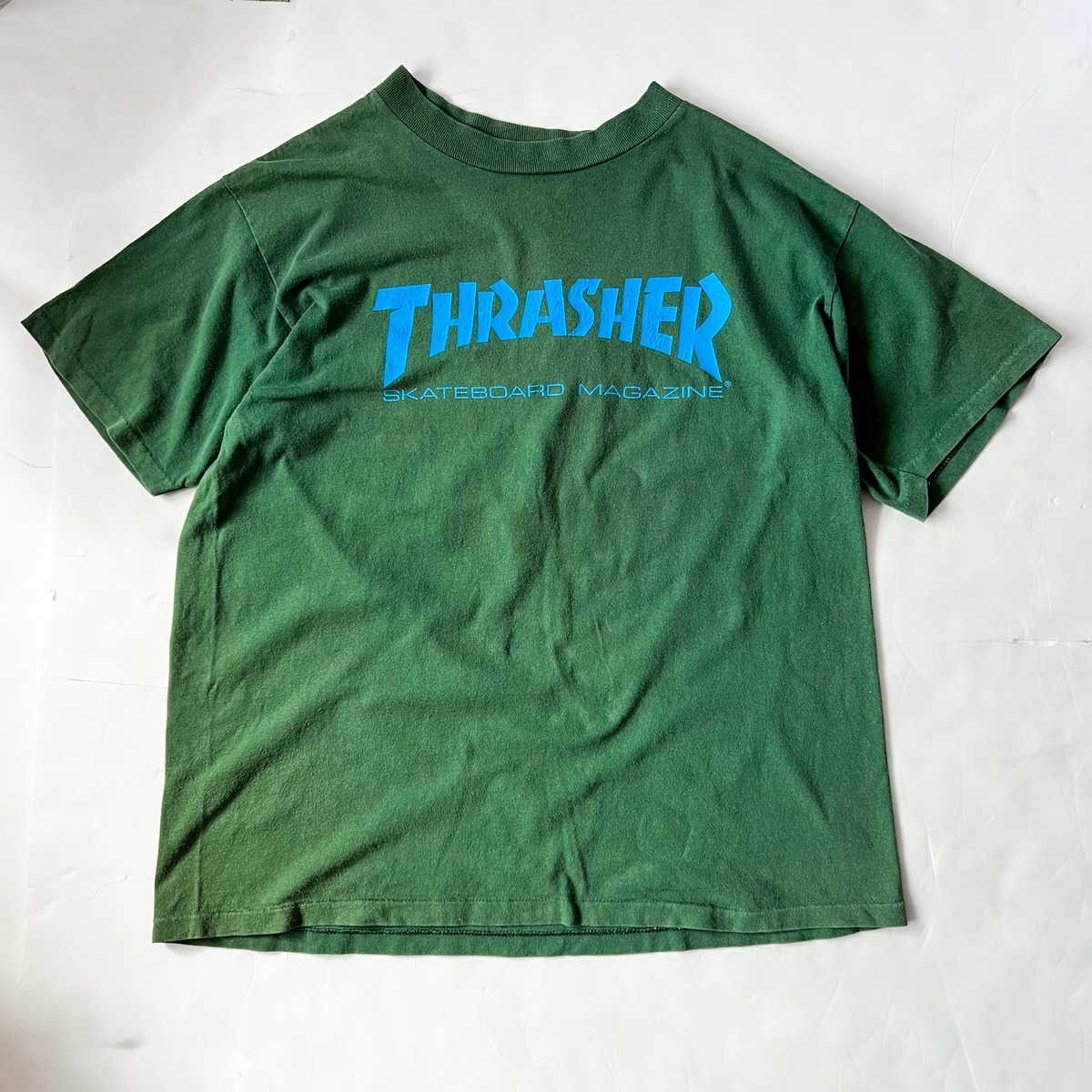 90s “THRASHER” made in usa ONITA body Tee 90年代 スラッシャー 
